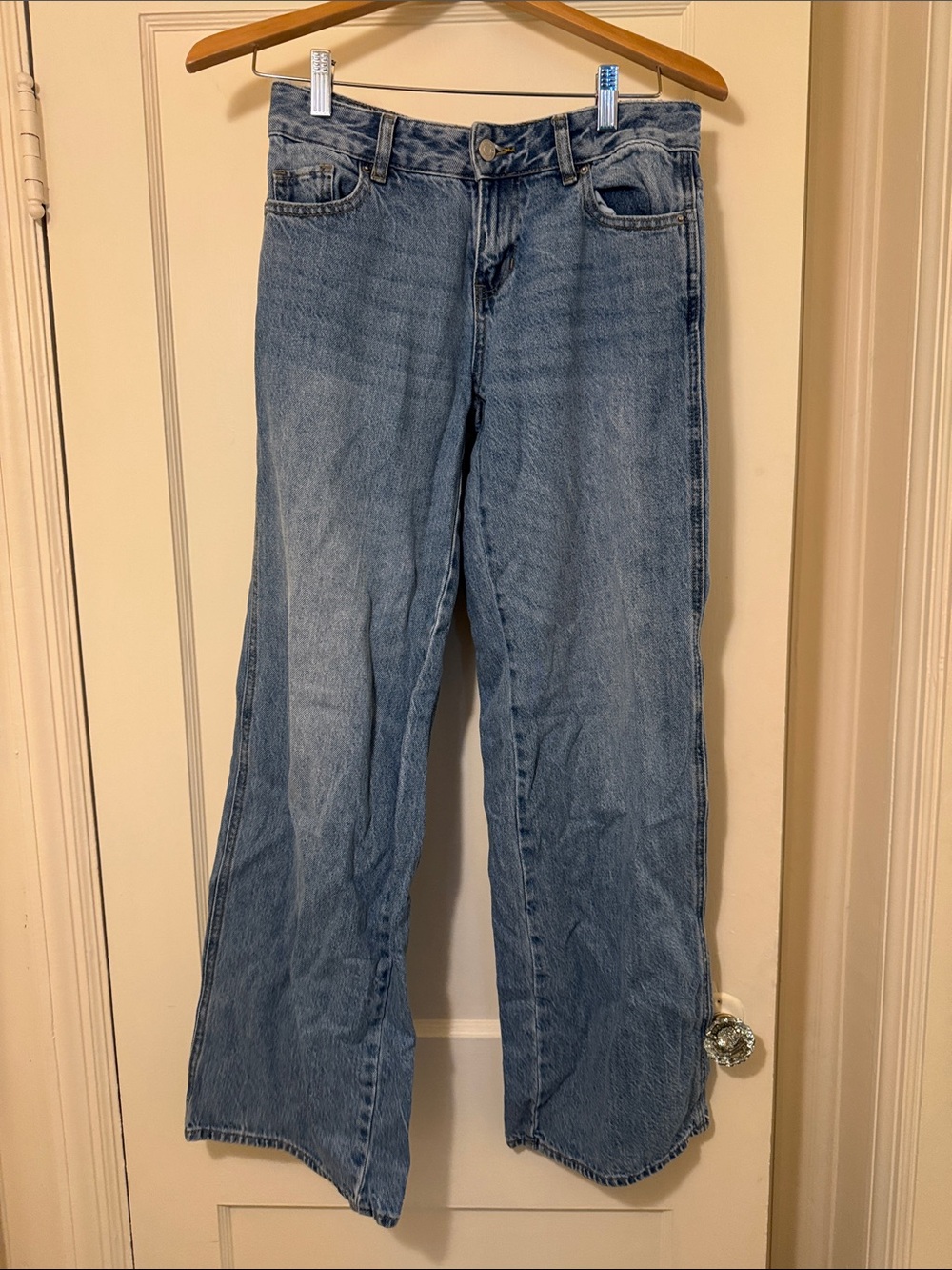 PacSun Light Blue Wide-Leg Jeans
